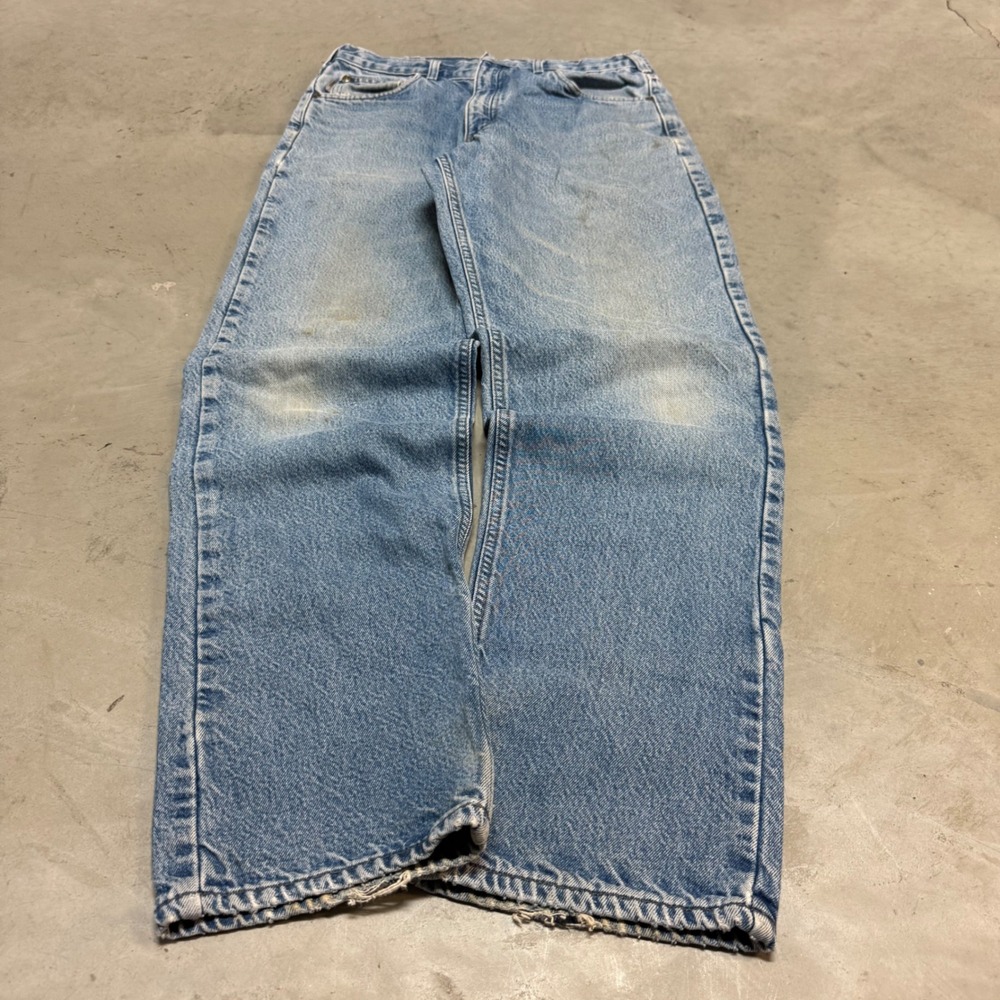 Vintage 90s Flannel Lined Carhartt Jeans